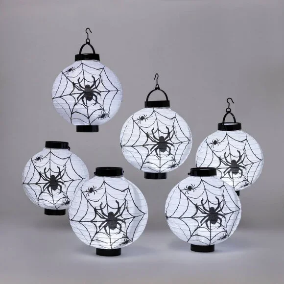 Halloween LED Paper Lanterns 3 Box Bundle - Picture 1 of 2